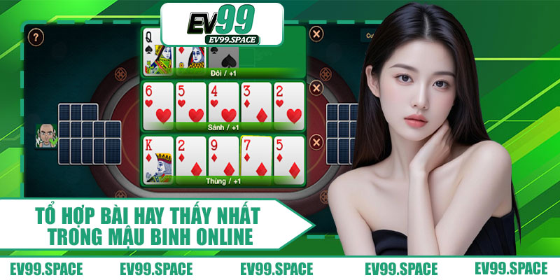 Tổ hợp bài hay thấy nhất trong Mậu binh online