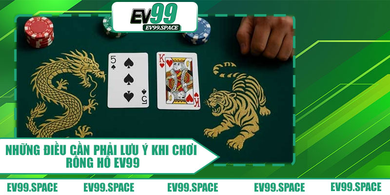 Những Điều Cần Phải Lưu Ý Khi Chơi Rồng Hổ EV99